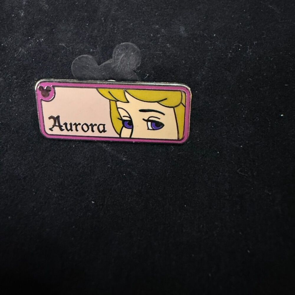 Disney Aurora Sleeping Beauty Hidden Mickey Pin 2007 Rear View Mirror